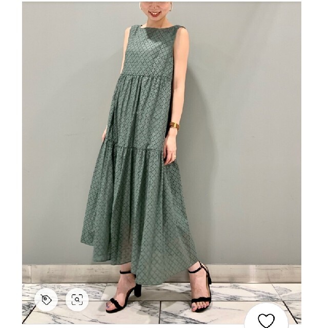 JILLSTUART - 未使用タグ付き JILL STUART ベティレースティアードワンピース