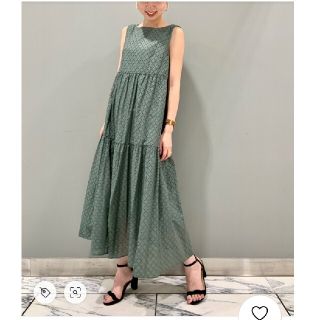 ジルスチュアート(JILLSTUART)の未使用タグ付き JILL STUART  ベティレースティアードワンピース(ロングワンピース/マキシワンピース)