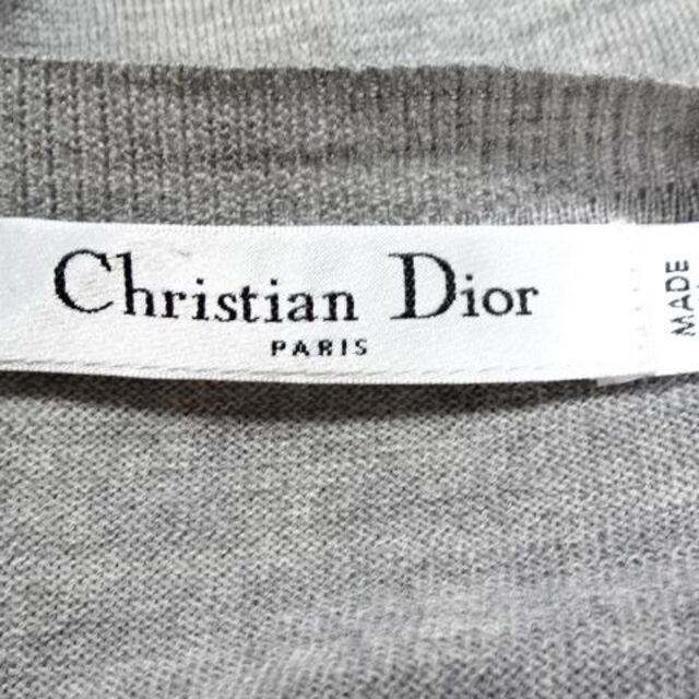 【未使用に近い】Diorクリスチャンディオールプリントシルクブラウスカーディガン 5