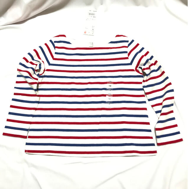 UNIQLO(ユニクロ)のユニクロ　110長袖Tシャツ キッズ/ベビー/マタニティのキッズ服男の子用(90cm~)(Tシャツ/カットソー)の商品写真