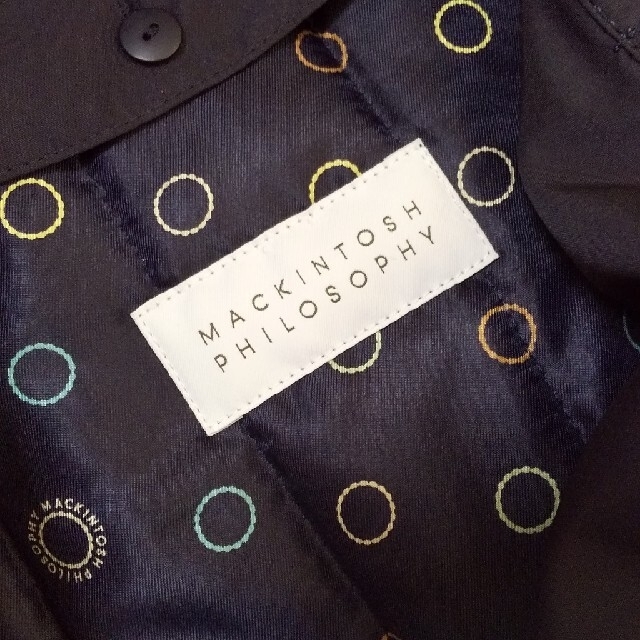 MACKINTOSH PHILOSOPHY(マッキントッシュフィロソフィー)のbebe様ページ Mackintosh philosophyコート ネイビー レディースのジャケット/アウター(スプリングコート)の商品写真