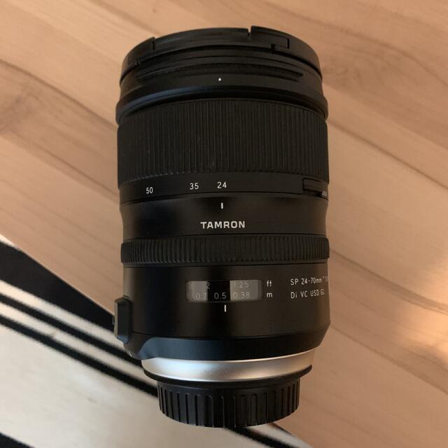 Canon(キヤノン)のCanon用！　TAMRON SP24-70F2.8 DI VC USD G2 スマホ/家電/カメラのカメラ(レンズ(ズーム))の商品写真