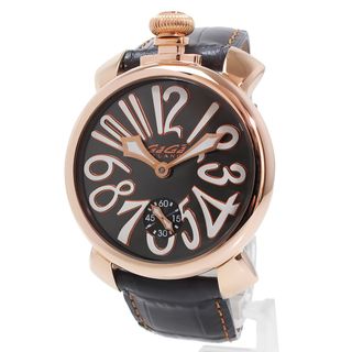 GaGa MILANO - ガガミラノ マヌアーレ 手巻き 48MM 腕時計 箱付 訳有