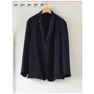 COMOLI - COMOLI コモリ 20AW ウールシルク セットアップ ネイビー