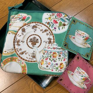 ミントン(MINTON)のMINTON  鍋敷　鍋つかみ　ミントン(収納/キッチン雑貨)