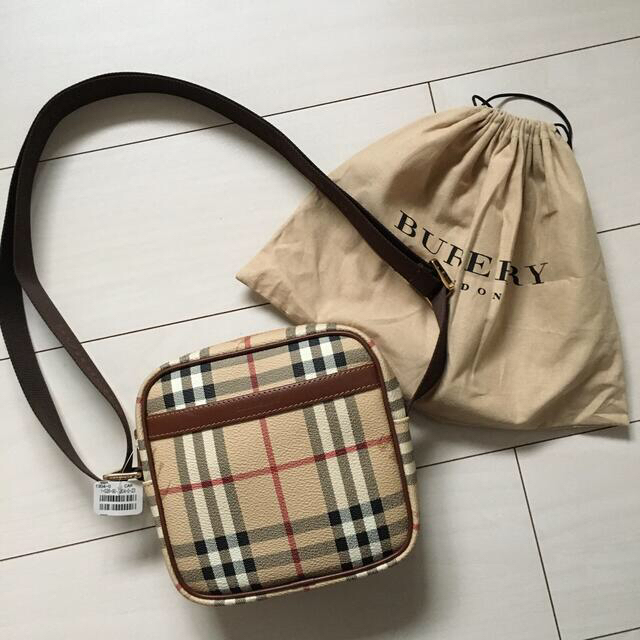 BURBERRY(バーバリー)の未使用 バーバリー ロンドン シャドーホース ノバチェック ミニ ショルダー レディースのバッグ(ショルダーバッグ)の商品写真