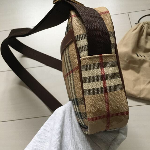 BURBERRY(バーバリー)の未使用 バーバリー ロンドン シャドーホース ノバチェック ミニ ショルダー レディースのバッグ(ショルダーバッグ)の商品写真