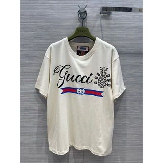 Gucci - 新作 GUCCI パイナップル コットン Tシャツの通販｜ラクマ