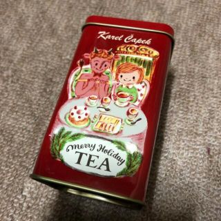 カレルチャペック(KarelCapek)のカレルチャペック紅茶店　メリーホリデイティー缶のみ(小物入れ)