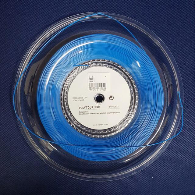 YONEX(ヨネックス)のヨネックス ポリツアープロ 125　200mロール　YONEX　新色ブルー スポーツ/アウトドアのテニス(その他)の商品写真