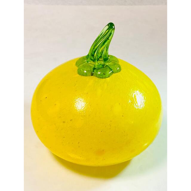 【 美品 】Kosta Boda  フッテリアシリーズ Yellow melon 1