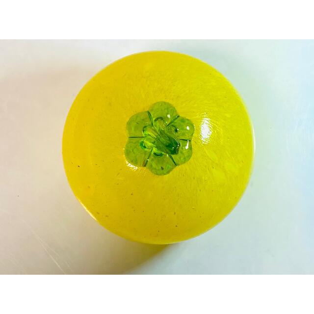 【 美品 】Kosta Boda  フッテリアシリーズ Yellow melon 5