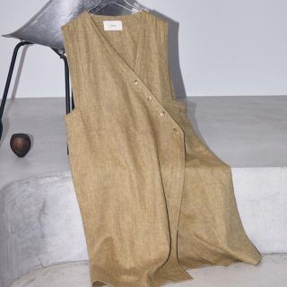 トゥデイフル(TODAYFUL)の★新品未使用★TODAYFUL Asymmetry Linen Vest 38(ベスト/ジレ)