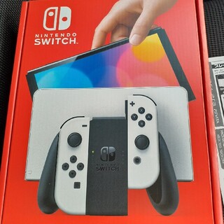 ニンテンドースイッチ(Nintendo Switch)のNintendo Switch本体 有機ELモデル ホワイトカラー新品未使用(家庭用ゲーム機本体)
