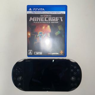 ソニー(SONY)のPSVita本体とマインクラフト(携帯用ゲーム機本体)