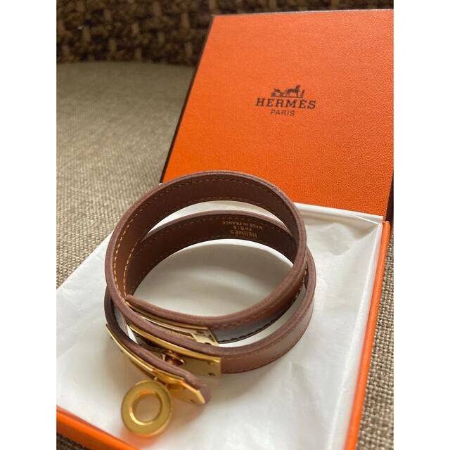 商談中です】HERMES エルメス ケリー ブレスレット ゴールド金具 | www