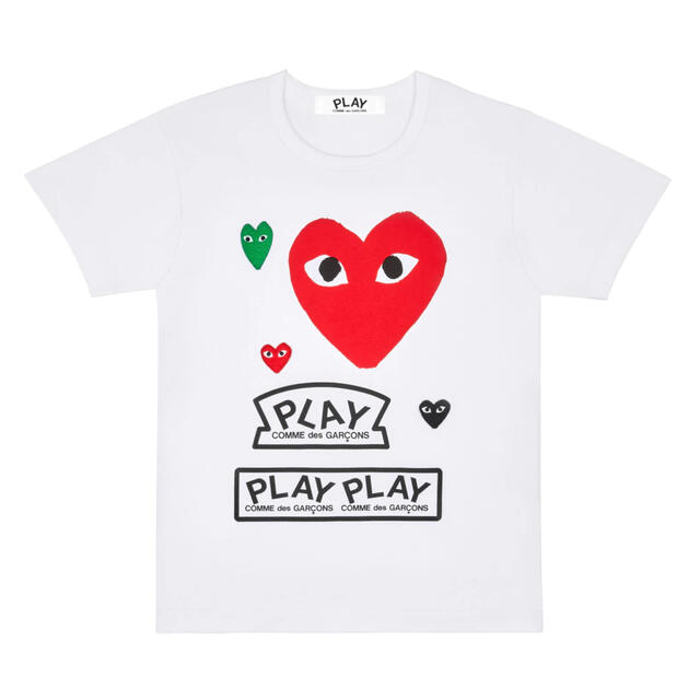 プレイ コムデギャルソン Tシャツ PLAY COMME des GARCON