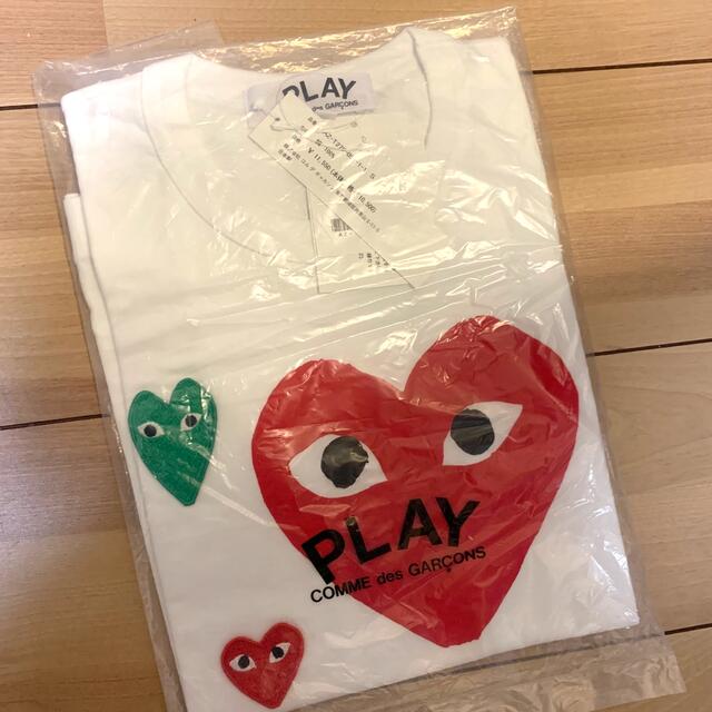 COMME des GARCONS(コムデギャルソン)のコムデギャルソンプレイ　Tシャツ　キッド様専用 レディースのトップス(Tシャツ(半袖/袖なし))の商品写真