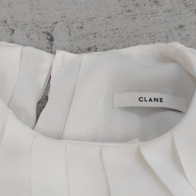 CLANE(クラネ)のCLANE クラネ　プリーツレイヤードワンピース レディースのワンピース(ミニワンピース)の商品写真