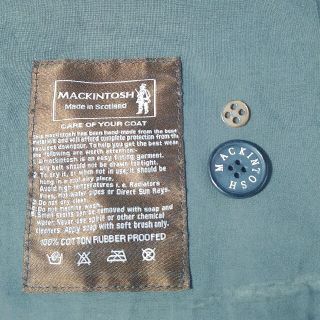 マッキントッシュ(MACKINTOSH)のゴムひきコート　ボタンと裏ボタン　MACKINTOSH　マッキントッシュ(各種パーツ)