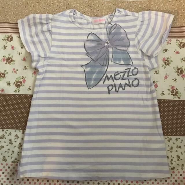 mezzo piano(メゾピアノ)の◎メゾピアノ◎ 半袖トップス　140 キッズ/ベビー/マタニティのキッズ服女の子用(90cm~)(Tシャツ/カットソー)の商品写真