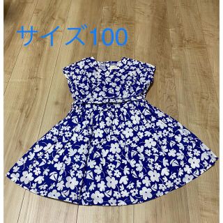 キムラタン(キムラタン)のワンピース　100 花柄(ワンピース)