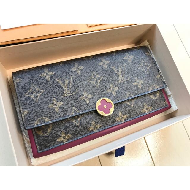 Louis Vuitton Portfoiyu Flor ウォレット モノグラム