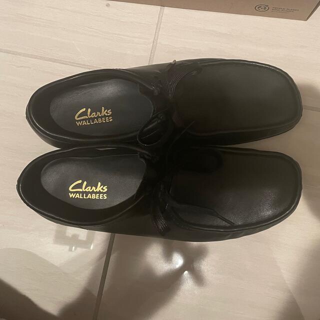 クラークスClarksワラビー2 ブラックレザー 2