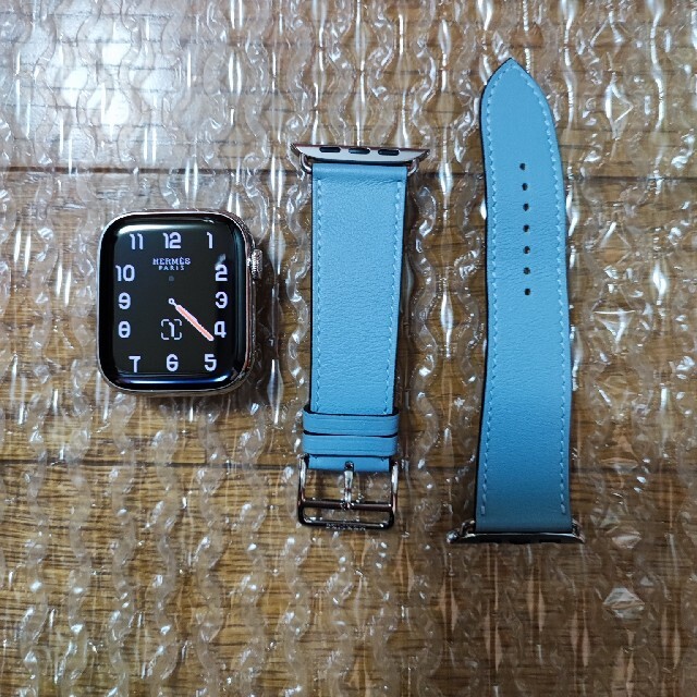 Hermes(エルメス)のApple Watch HERMES Series7 45mm ブルー・ラン メンズの時計(腕時計(デジタル))の商品写真