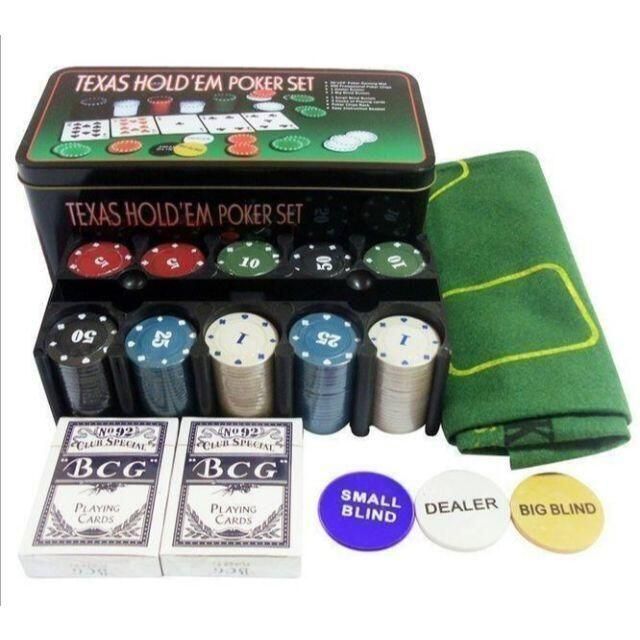 ポーカーセット チップ トランプ カジノゲーム バカラ マット ディーラー エンタメ/ホビーのテーブルゲーム/ホビー(トランプ/UNO)の商品写真