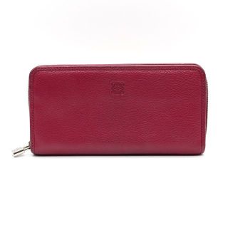 ロエベ(LOEWE)のロエベ LOEWE ラウンドファスナー財布 レザー N00118(財布)