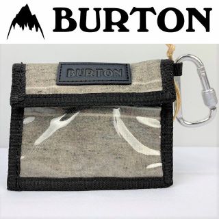 バートン(BURTON)の【新品】バートン BURTON ジップ パス カラビナ付 ウォレット サラぺ柄(バインディング)