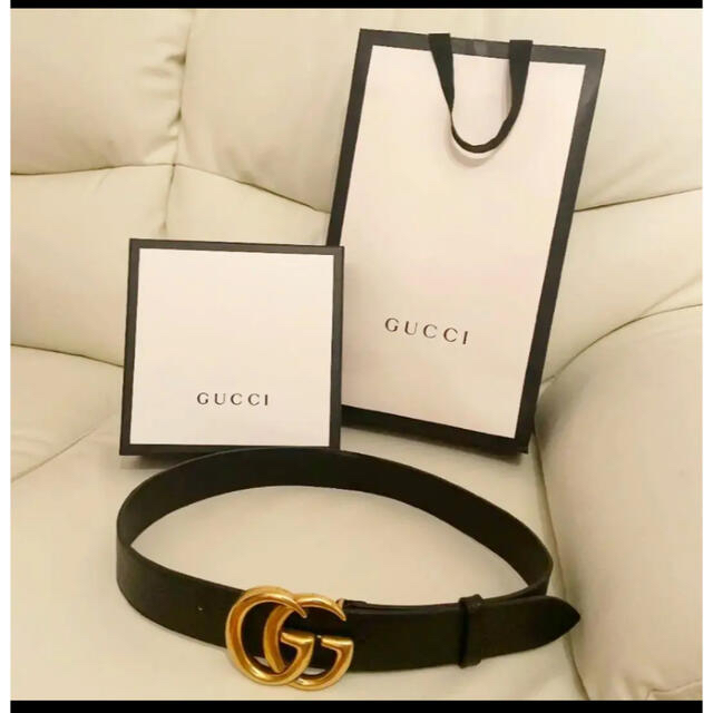 GUCCIダブルGベルト