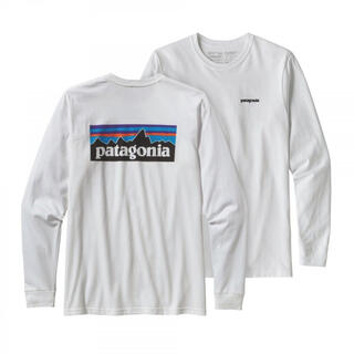 パタゴニア(patagonia)のpatagonia ロンT LONG-SLEEVED P-6 ホワイト XL(Tシャツ/カットソー(七分/長袖))