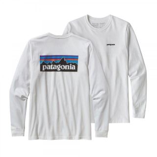 パタゴニア(patagonia)のpatagonia ロンT LONG-SLEEVED P-6 ホワイト XXL(Tシャツ/カットソー(七分/長袖))