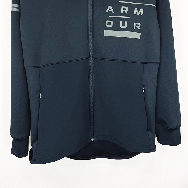 UNDER ARMOUR(アンダーアーマー)のUNDER ARMOUR HYBRID KNIT JACKET  黒 XL スポーツ/アウトドアのスポーツ/アウトドア その他(その他)の商品写真