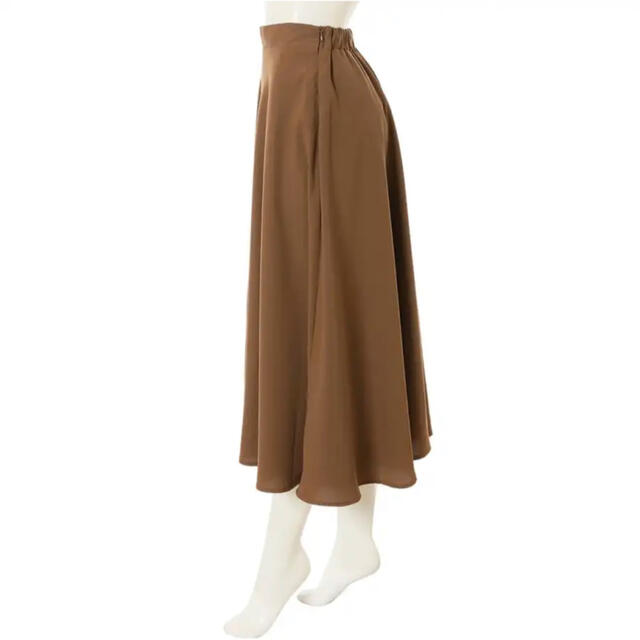 fifth(フィフス)のfifth フレアロングマキシスカート ブラウン レディースのスカート(ロングスカート)の商品写真