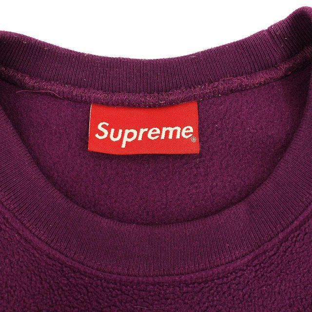 Supreme(シュプリーム)のシュプリーム SUPREME フリース ボックスロゴ トレーナー パープル M メンズのトップス(その他)の商品写真