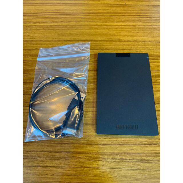 【美品】BUFFALO 外付けSSD480GB バッファロー