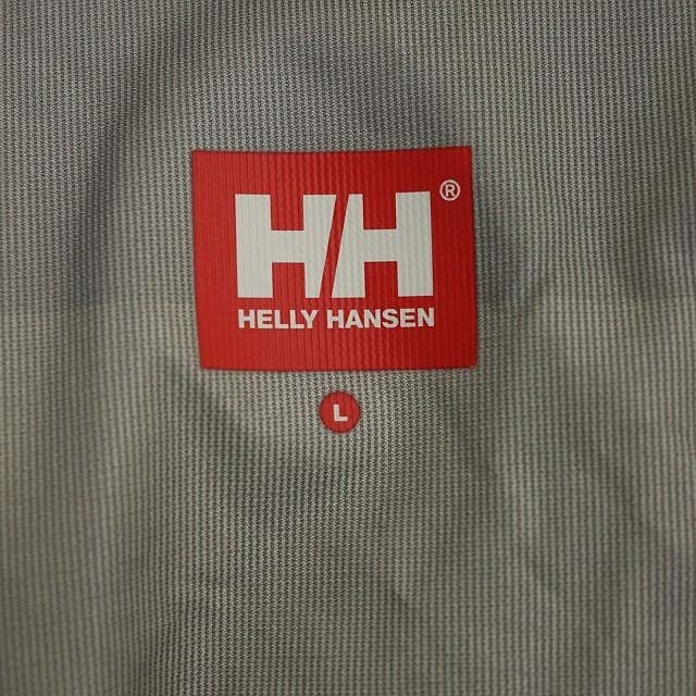 HELLY HANSEN(ヘリーハンセン)のヘリーハンセン マウンテンパーカー ジャケット ボーダー L 黒 白 メンズのジャケット/アウター(マウンテンパーカー)の商品写真