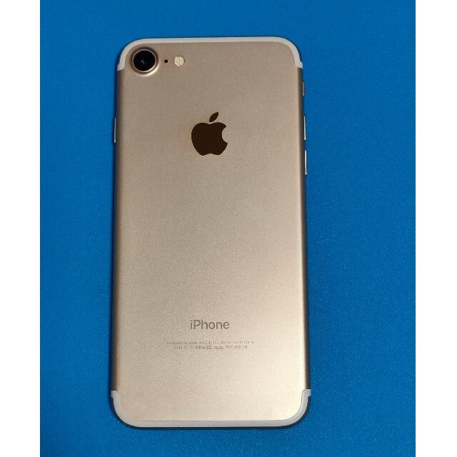 美品　iPhone7 本体 Gold 32GB SIMフリー 1