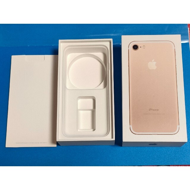 美品　iPhone7 本体 Gold 32GB SIMフリー 8