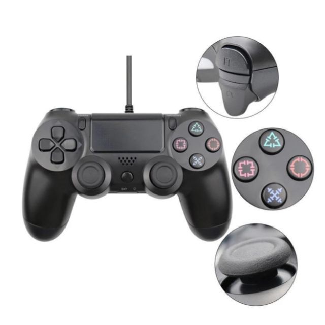 PS4（プレステ4）コントローラー　ブラック エンタメ/ホビーのゲームソフト/ゲーム機本体(家庭用ゲーム機本体)の商品写真