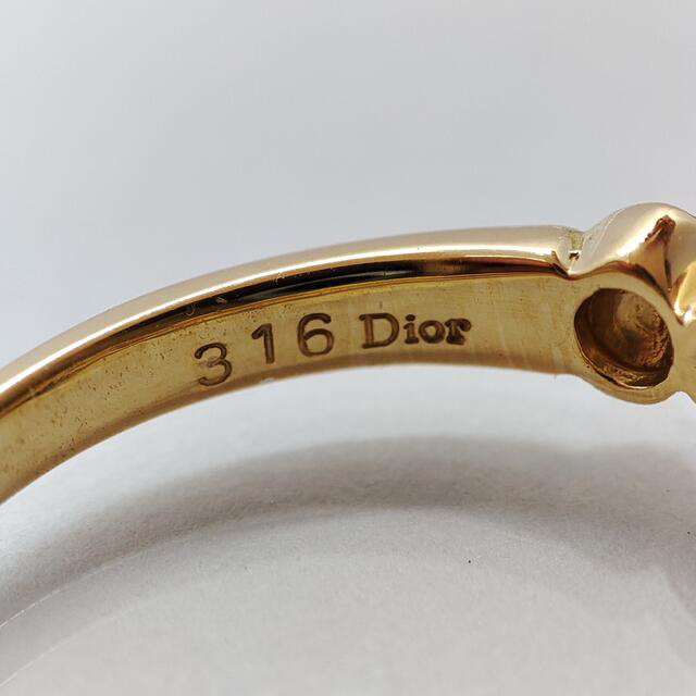 新品仕上げ済　Dior ディオール　ダイヤ　リング　750 ジュウル 5