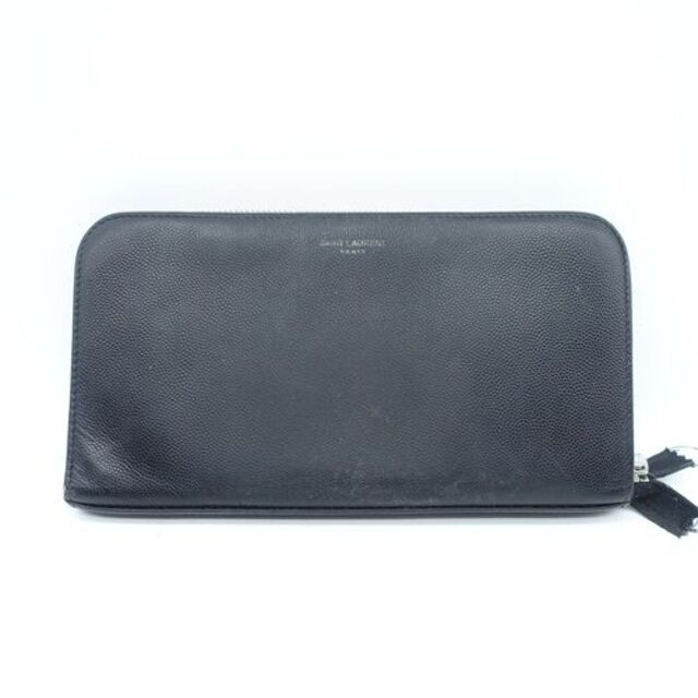 Saint Laurent(サンローラン)のSAINT LAURENT PARIS LEATHER LONG WALLET  メンズのファッション小物(長財布)の商品写真