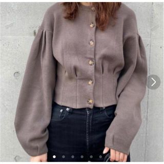 マウジー(moussy)のマウジー　WAIST TUCK CARDIGAN(カーディガン)