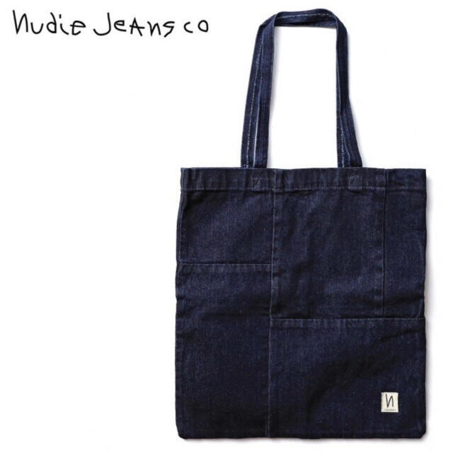 Nudie Jeans(ヌーディジーンズ)の新品未使用 完売商品！nudie jeans トートバッグ メンズのバッグ(トートバッグ)の商品写真