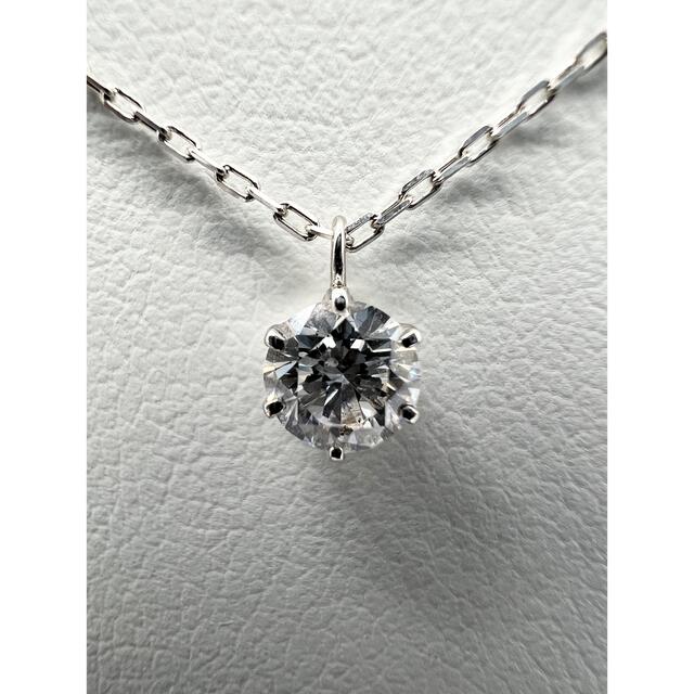 53%割引 新品得価 0.31ct F I1 VeryGood ダイヤモンドネックレス 純正大特価 0.31ct 一粒ダイヤモンドネックレス 値下げ♡K18 ネックレス