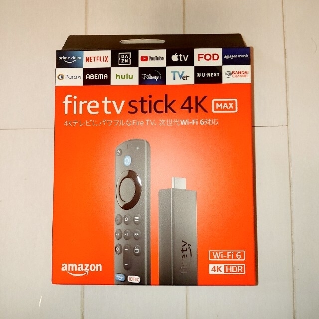 新品、未開封品　②個　fire stick tv 4k