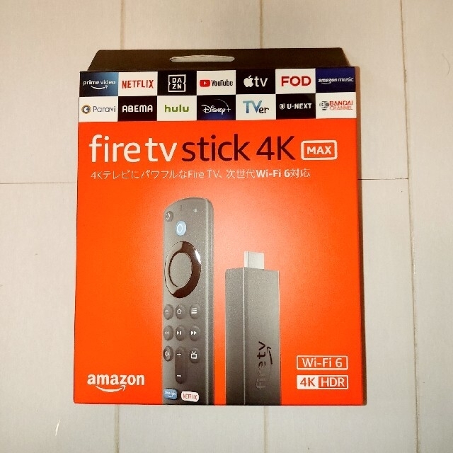 新品未使用　ファイヤースティック4K MAX fireTVstick 2個